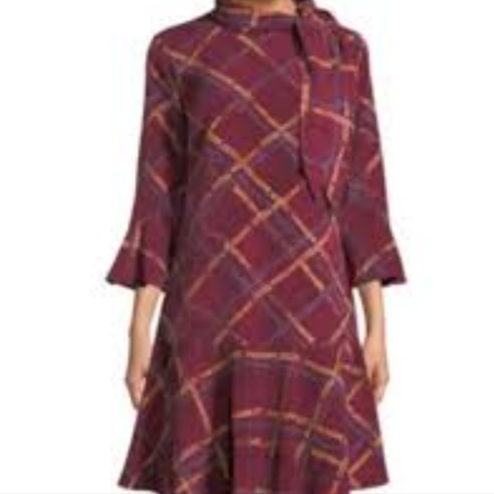 Karl Lagerfeld Retro Paris Dress Sz 12